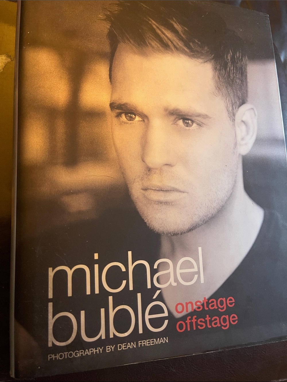 Onstage Offstage Photo Book - Black Hardcover